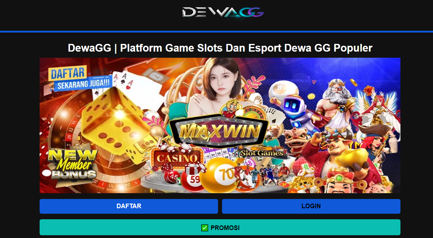 Link Alternatif DewaGG DewaGG Slot Dewa GG